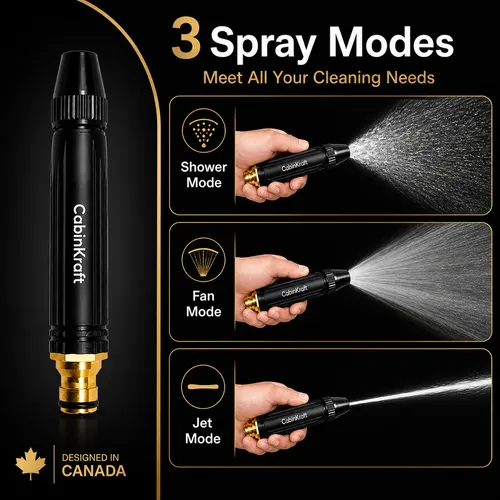 🔥HOT SALE🔥 3-Mode Adjustable High-Pressure Washer Nozzle