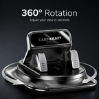 360° rotating arm joint close-up — adjusts to any angle