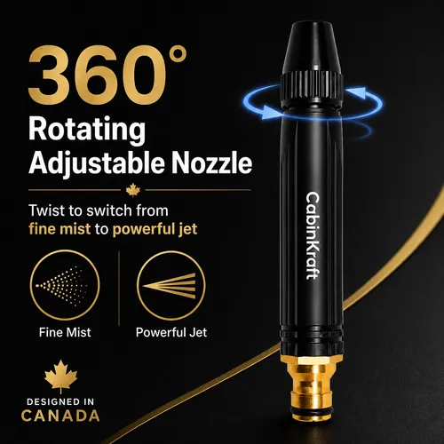 🔥HOT SALE🔥 3-Mode Adjustable High-Pressure Washer Nozzle