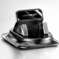 CabinKraft phone mount gripping iPhone on car dashboard