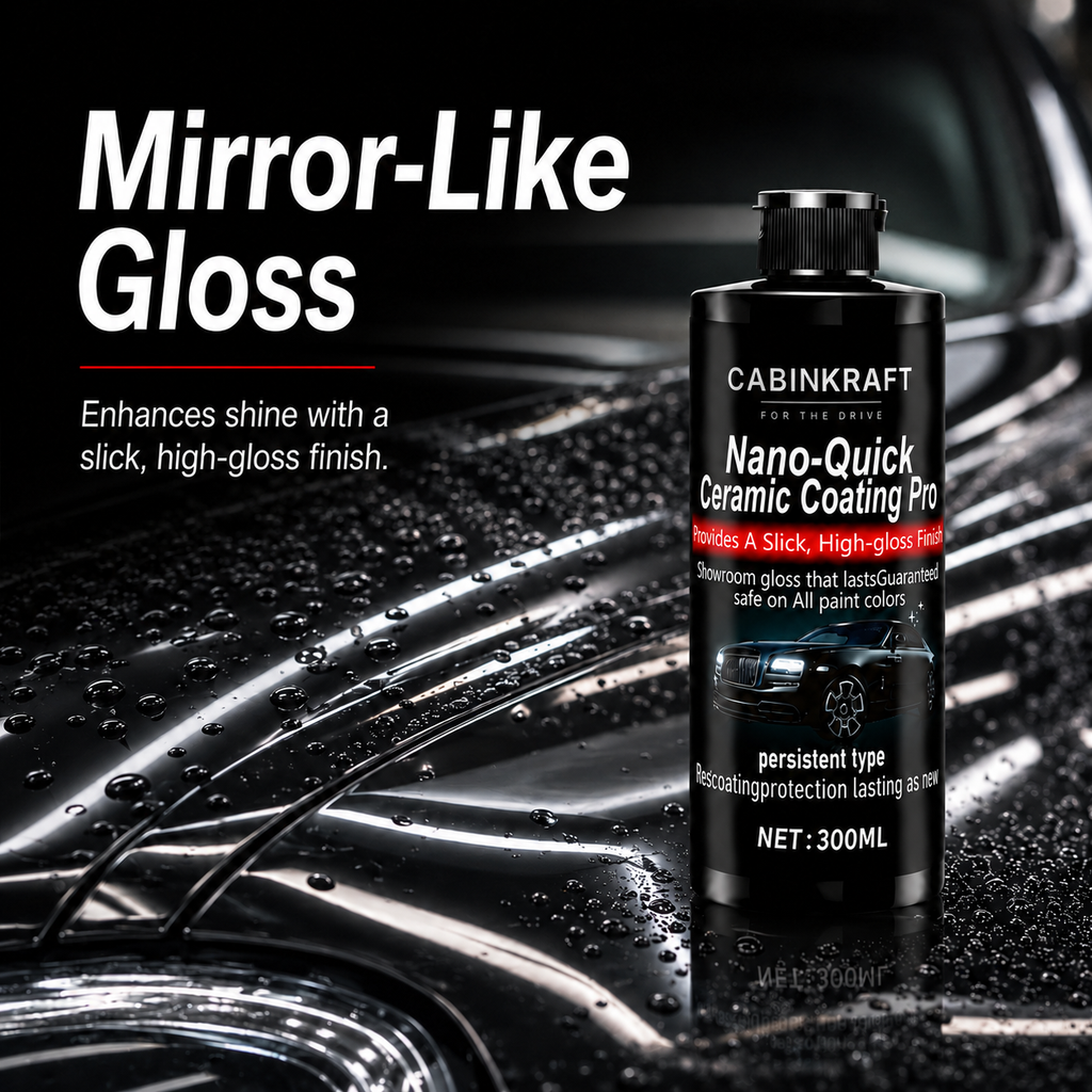 Before and after — dull oxidized paint vs ceramic-coated gloss