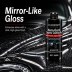 Before and after — dull oxidized paint vs ceramic-coated gloss