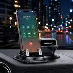 CabinKraft mount holding Android phone in landscape GPS mode